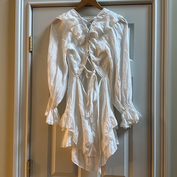 Saints+Secrets For Hello Molly Want To Warn You Dress White SzM - Picture 7 of 11